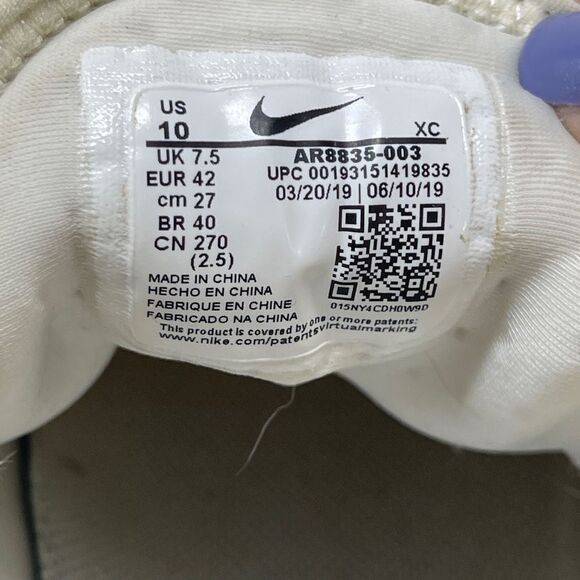 Nike Women Tennis Air Zoom Vapor X Knit Phantom Metallic Gold AR8835 003 Size 10 - Picture 8 of 9